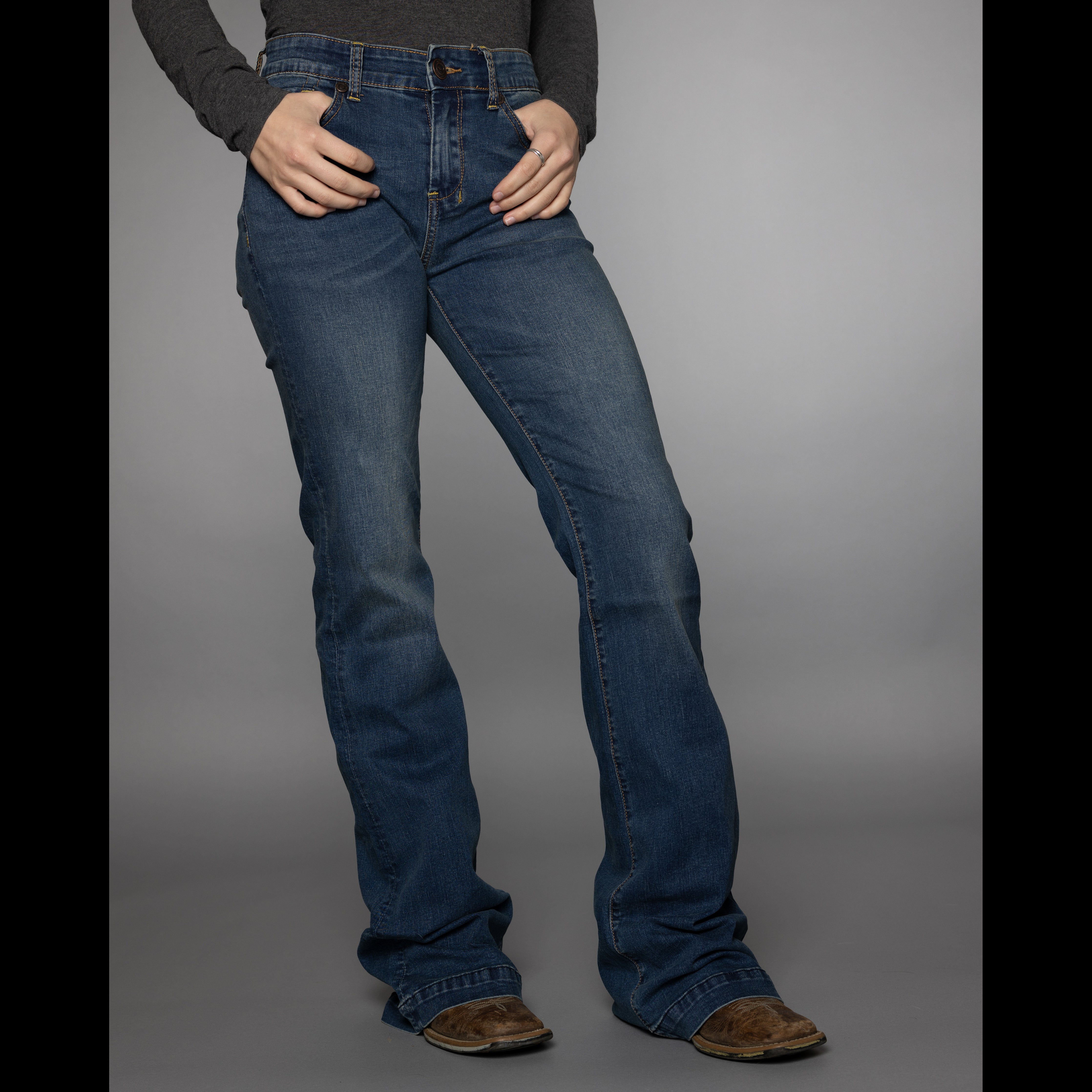 CC Signature Series Trouser Jeans-Dark Wash