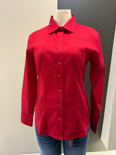 CC Signature Red Long Sleeve Shirt