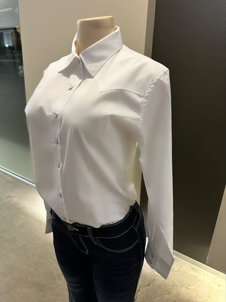CC Signature White Long Sleeve Shirt