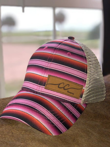 CC Pink Serape Hat
