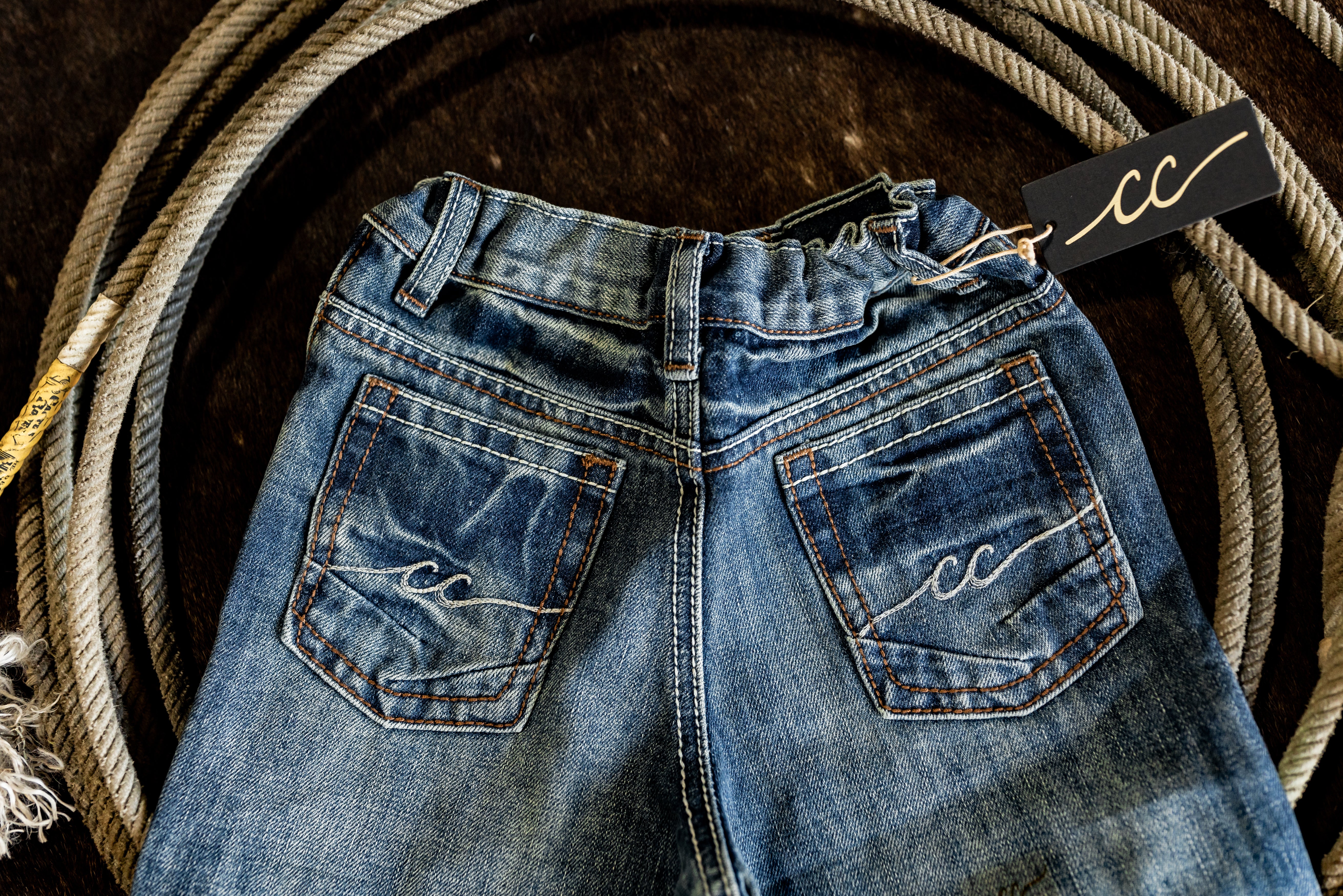 CC Boys Toddler Relaxed Fit Jean Dark Wash