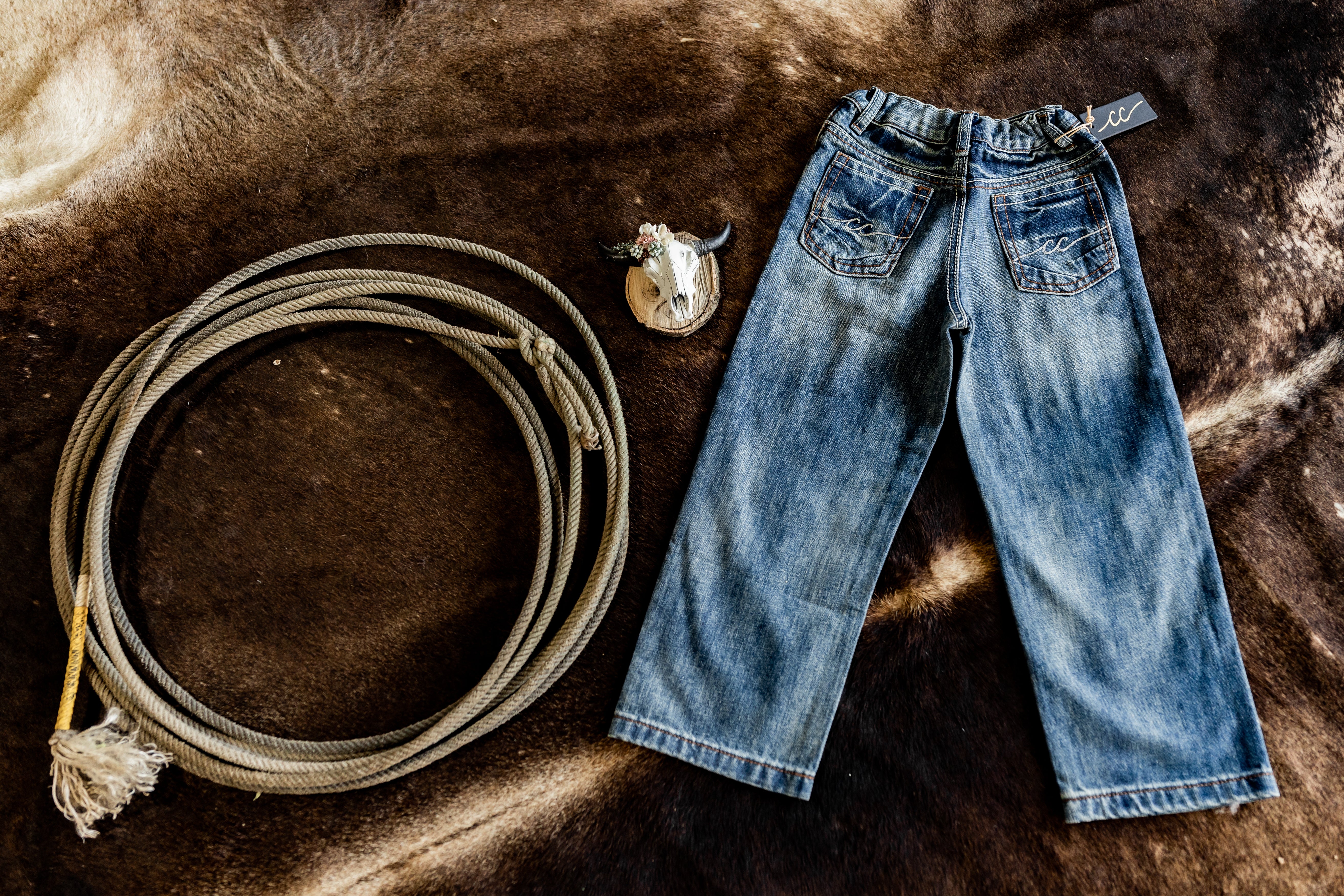 CC Boys Toddler Relaxed Fit Jean Dark Wash