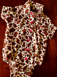 CC Girls Cowbaby Romper